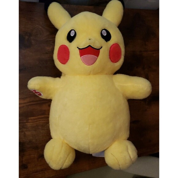 Build a Bear Nintendo Pikachu Pokémon Large Plush 18" Stuffed Animal - Picture 2 of 6